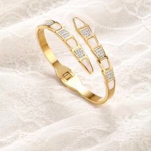 Golden Mosaic Bangle