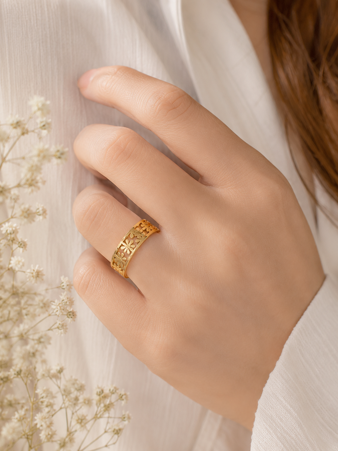 Daisy Band ring