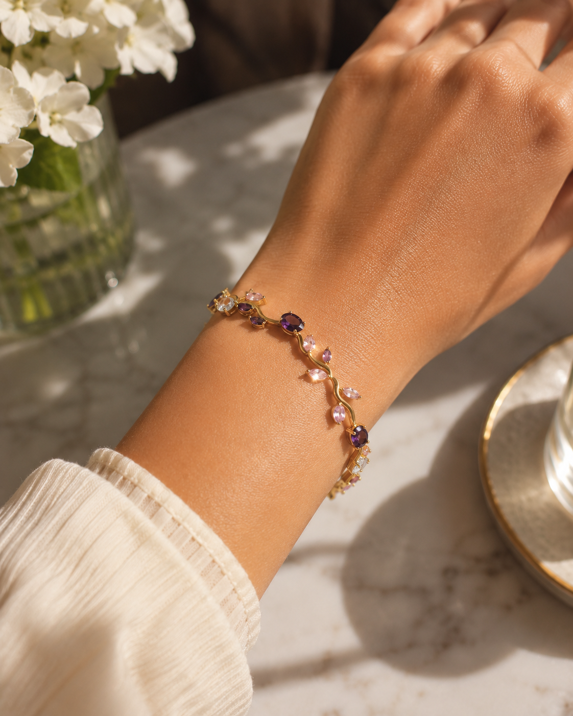 Multi tulip bracelet
