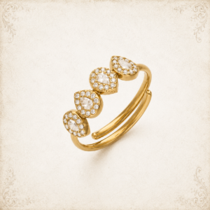 Amour petal ring