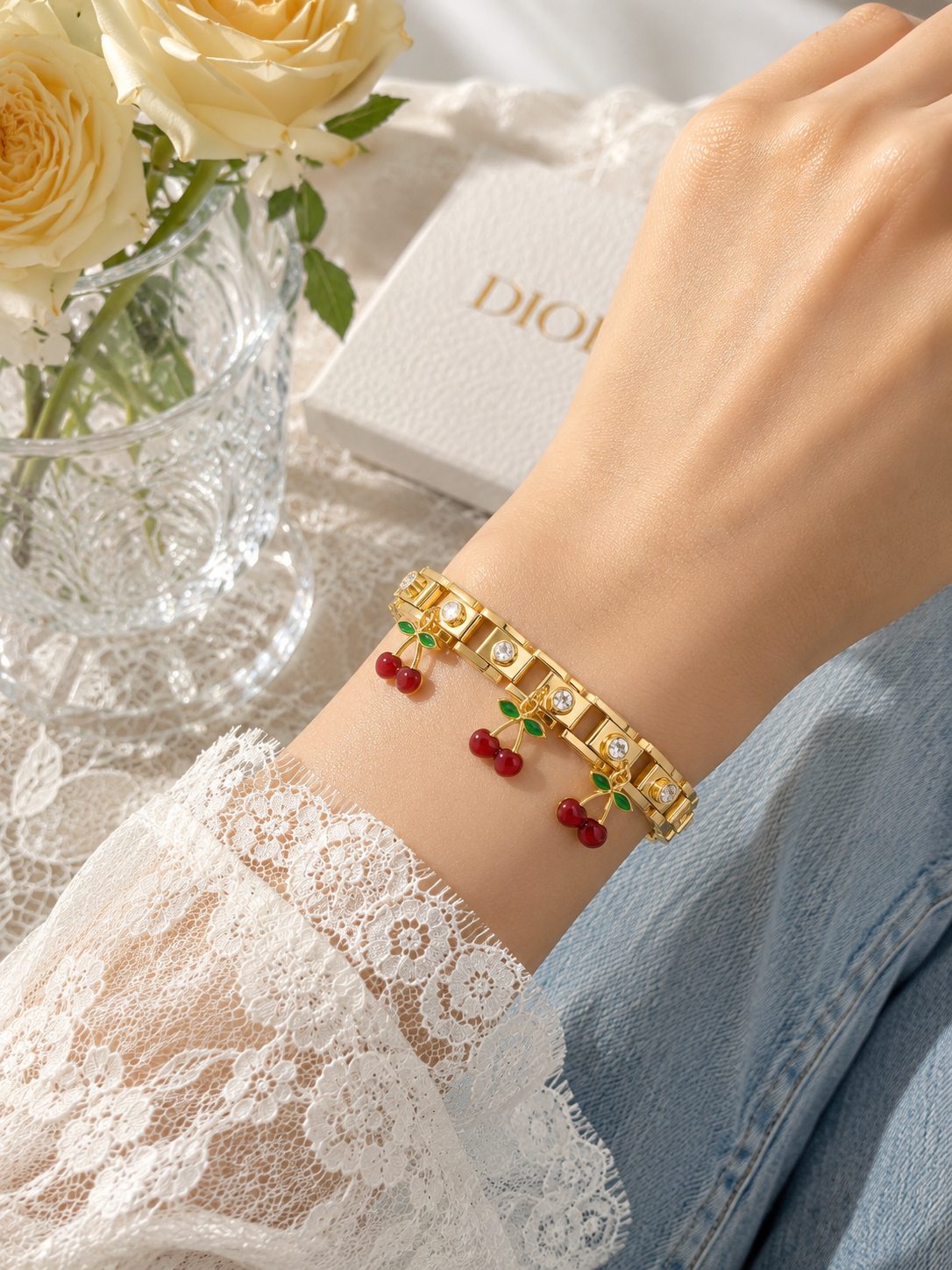 Cherry Luxe Bracelet